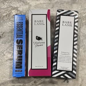 Babe Lash serum, mascara and conditioner all FULL size